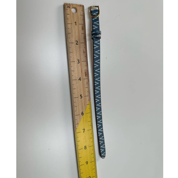 Keep Collective Blue pattern/Saddle leather bracelet - Picture 3 of 4